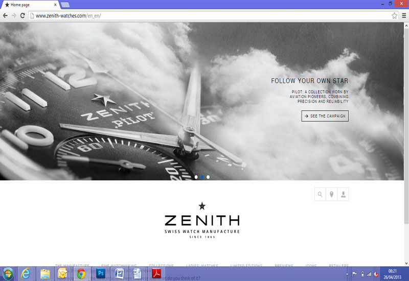 zenith website